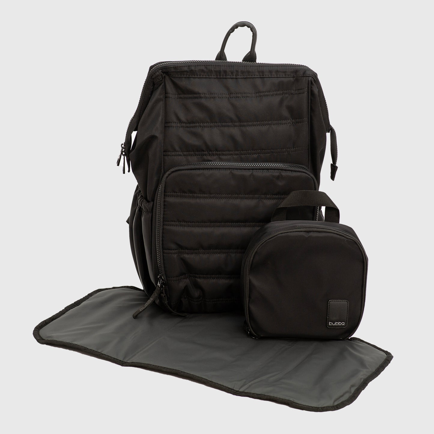 MOCHILA MOM BLACK VELVET