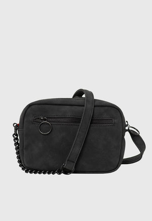 Cartera Mini Suede Black
