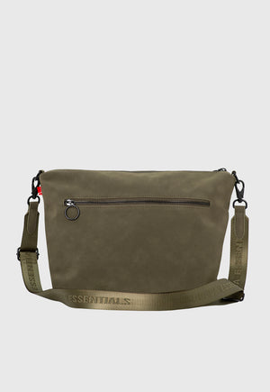 Cartera Suede Pesto