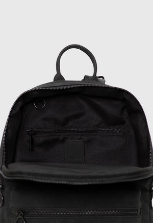 Mochila Quebec Suede Black