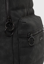 Mochila Quebec Suede Black