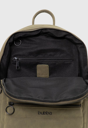Mochila Quebec Suede Pesto